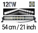 LED Μπάρα CROSS DRL 120 Watt 10-30 Volt DC Ψυχρό Λευκό 54cm