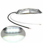 LED Όγκου 12V IP66 Ψυχρό Λευκό Με 4 SMD και Πλαίσιο Chrome