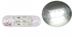 LED Όγκου Е-Mark 12V IP68 Λευκό Με 9 SMD 8,5см