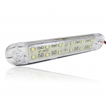 LED Όγκου Е-Mark 12V IP68 Λευκό Με 12 SMD 13см