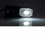 LED Φωτιστικό Πλευρικής Σήμανσης 12V / 24V E-Mark E9 Λευκό