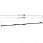 LED Μπάρα 129cm Slim 144 Watt 10-30 Volt DC Ψυχρό Λευκό 30 μοίρες