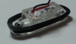 LED Όγκου με 2 LED 12V IP66 Πορτοκαλί 75mm х 22mm x 10mm Е-Mark