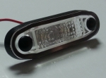 LED Όγκου με 2 LED 12V IP66 Λευκό 75mm х 22mm x 10mm Е-Mark