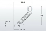 Σετ LED Όγκου Μεγάλα Τριπλά Κερατάκια 12V/24V IP66 Κόκκινό / Λευκό / Κίτρινο 128 mm