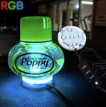 LED Βάση Φωτιζόμενη Αρωματικού POPPY RGB 10V - 30V με USB και Καλώδιο 150cm και Controller