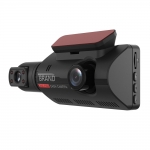 Κάμερα DVR Αυτοκινήτου με Οθόνη και Νυχτερινή Λήψη 2K για Ταμπλό και για Παρμπρίζ Αυτοκινήτου με Αυτοκόλλητο Μαύρο