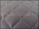 Γκρί Δερμάτινοι πάτοι για MAN TGX Αυτόματο Μεγάλο Κιβώτιο με 1 Συρτάρι Eco Δέρμα Καπιτονέ, Πολυτελής Ποιότητα, Διάφορα Χρώματα