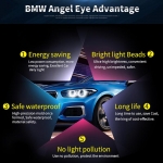 Λάμπες Αυτοκινήτου Angel Eyes για BMW E39 / E60 / E53 X5 / E65 / E87 / E63 LED Λευκό 5W 2τμχ.