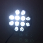 LED Προβολέας 10-30 Volt Υψηλής Ισχύος 60W Πορτοκαλί / Λευκό ø180mm IP68