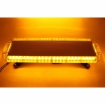 LED Φάρος Πορτοκαλί 12V / 24V Με  Διάφανο Γυαλί 76cm x 21cm x 5.8cm 40 LED