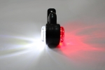 Σέτ LED Όγκου Κερατάκια 12V / 24V IP66 Κόκκινό / Λευκό με Περιστρεφόμενο Εφέ Φωτός Mini 75mm x 60mm
