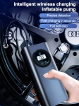 Φορητό κομπρεσέρ για Ελαστικά Αυτοκινήτων με Μίνι οθόνη LED και Ενσωματωμένη μπαταρία