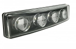 Φώτα οροφής διάφανο με 4 LED Πορτοκαλί 12V/24V για Scania