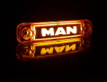Πλαϊνό Φως Όγκου LED 24V MAN Πορτοκαλί 