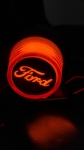 LED Όγκου Κερατάκι NEON 12V / 24V IP67 Κόκκινό / Πορτοκαλί FORD