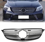 Κεντρική Μάσκα για Mercedes Benz GLE Class Coupe / C292 W292 2015 - 2016 - 2017 - 2018 - 2019 GLE350 / GLE350 400 / GLE43