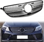 Κεντρική Μάσκα για Mercedes Benz GLE Class Coupe / C292 W292 2015 - 2016 - 2017 - 2018 - 2019 GLE350 / GLE350 400 / GLE43