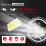 LED προβολέας Universal 7" ιντσών 18cm 9V - 32V Μικρή και Μεγάλη Σκάλα και Φώτα Ημέρας DRL RGB για Τρακτέρ / Φορτηγών / Μοτοσυκλετών / ATV / Jeep κ.α