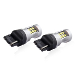 Σετ 2 τεμ. Λαμπτήρες LED Led Diode T20 7440 W21/5W Canbus 3030 24SMD 12V-24V λευκό φως