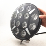 LED Προβολέας 10-30 Volt Υψηλής Ισχύος 120W Λευκό / Λευκό - Πορτοκαλί / Λευκό ø218mm IP68 E-Mark