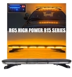 LED Φάρος 96cm 126W Πορτοκαλί 12V / 24V Με Διάφανο Γυαλί 96cm x 22cm x 9.7cm