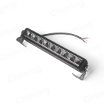 LED Μπάρα Ψυχρό Λευκό 10-30 Volt Υψηλής Ισχύος 50Watt DRL Φλάς Λάμψη Πορτοκαλί Προειδοποιητικό Φως 36cm IP67