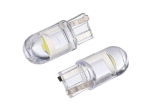 LED T10 COB SMD 12V Ψυχρό Λευκό 2 Τεμάχια με Επικάλυψη