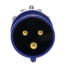 Βιομηχανικός προσαρμογέας Θηλυκό βύσμα πρίζας και αρσενικό βύσμα πρίζας 16A 250V IP44