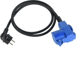 Καλώδιο προσαρμογέα Κάμπινγκ 1.5m Schuko Plug με 3-pin 16A / 230V IP44