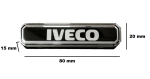 Πλαϊνό Φως Όγκου LED 12V - 24V IVECO Λευκό IP67