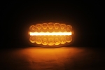 LED Προβολέας 10-30 Volt Υψηλής Ισχύος 80W Λευκό DRL Λευκό / Πορτοκαλί 245mm x 139mm x 91mm IP68 E-mark