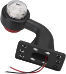 LED Όγκου Κερατάκια 12V / 24V IP67 Κόκκινό / Λευκό 115mm