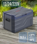 Ηλεκτρικό Φορητό Ψυγείο 12V / 24V / 220V 26.8L Ψύξη / Θέρμανση Flexzon