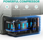 Ηλεκτρικό Φορητό Ψυγείο 12V / 24V / 220V 35.3L Ψύξη / Θέρμανση Flexzon