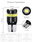 Λάμπες Αυτοκινήτου T10 / W5W Canbus 18SMD + 1SMD LED 5600K Ψυχρό Λευκό 12-24V 2τμχ.