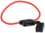 Στεγανή Ασφαλειοθήκη 12V / 24V για Standard Ασφάλειες με Καλώδιο 20cm / 60A