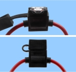 Στεγανή Ασφαλειοθήκη 12V / 24V για Standard Ασφάλειες με Καλώδιο 20cm / 60A