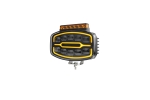 LED Προβολέας 10-30 Volt 55W με Ενσωματωμένο STROBE Οδικής Βοήθειας Λευκό / Λευκό - Λευκό / Πορτοκαλί IP68 E4 245mm x 167mm x 90mm