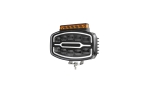 LED Προβολέας 10-30 Volt 55W με Ενσωματωμένο STROBE Οδικής Βοήθειας Λευκό / Λευκό - Λευκό / Πορτοκαλί IP68 E4 245mm x 167mm x 90mm