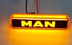 Πλαϊνό Φως Όγκου LED 12V - 24V MAN Πορτοκαλί IP67