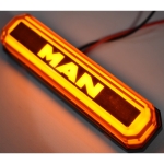 Πλαϊνό Φως Όγκου LED 12V - 24V MAN Πορτοκαλί IP67