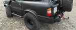 Λαστιχένιο Προστατευτικό Φτερού για Τζιπ / Offroad / SUV / Van 3m x 3cm Μαύρο