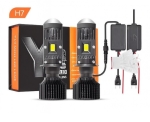 LED KIT Λάμπες Αυτοκινήτου Y10 Νέας Γενιάς H7 50W 6400Lm 6000K Λαμπτήρες Πορείας LED Headlights 12V / 24V Can Bus 360°