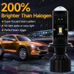 LED KIT Λάμπες Αυτοκινήτου Y10 Νέας Γενιάς H7 50W 6400Lm 6000K Λαμπτήρες Πορείας LED Headlights 12V / 24V Can Bus 360°