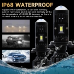 LED KIT Λάμπες Αυτοκινήτου Y10 Νέας Γενιάς H7 50W 6400Lm 6000K Λαμπτήρες Πορείας LED Headlights 12V / 24V Can Bus 360°