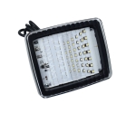 LED Φανάρι Ομίχλης / Όγκου Λευκό 12V / 24V E-Mark 130mm x 110mm x 35mm