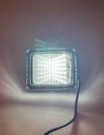 LED Φανάρι Ομίχλης / Όγκου Λευκό 12V / 24V E-Mark 130mm x 110mm x 35mm