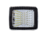 LED Φανάρι Ομίχλης / Όγκου Λευκό 12V / 24V E-Mark 130mm x 110mm x 35mm