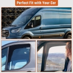 Ανεμοθραύστες για Ford Transit  2014+ 2τμχ.